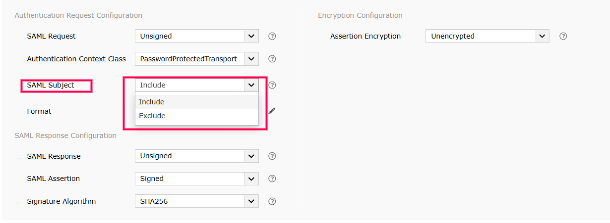 SAML Authentication
